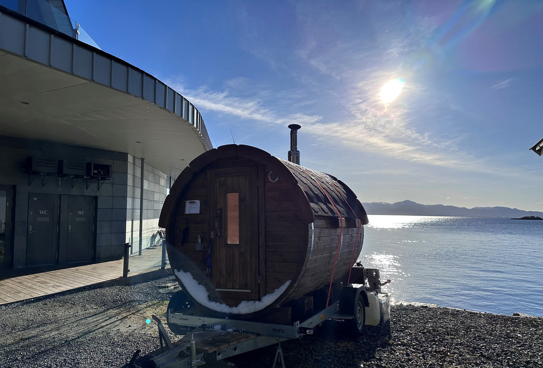 Til helgen er PopupSauna i Mobergsviken igjen!